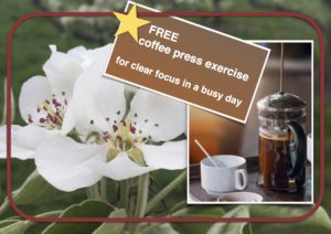 Receive Coffee Press exercise